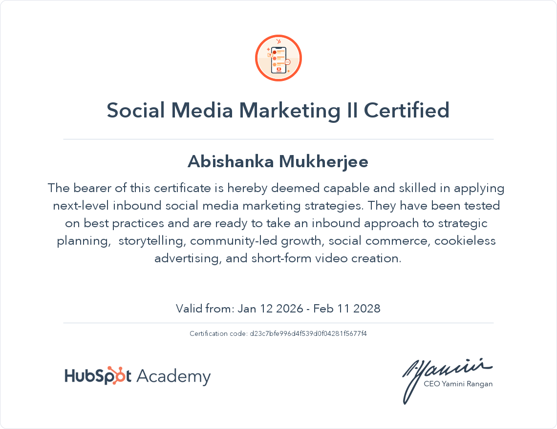 social media marketing ii hubspot